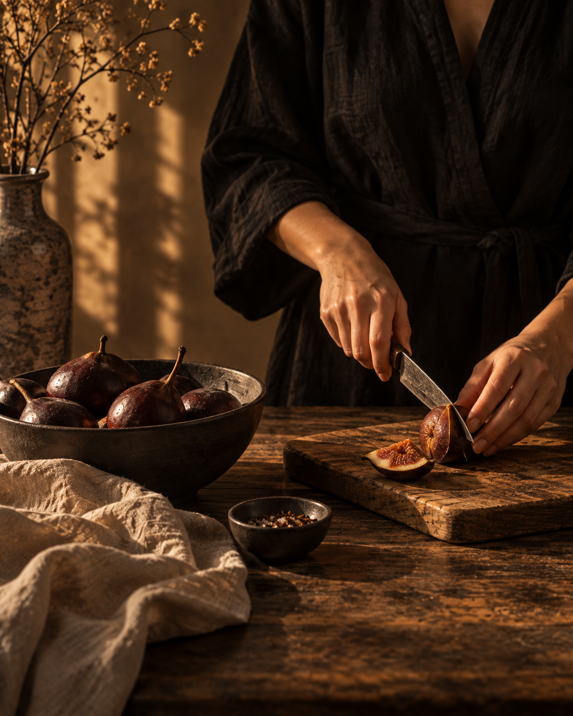 Préparation d’un repas simple et sain