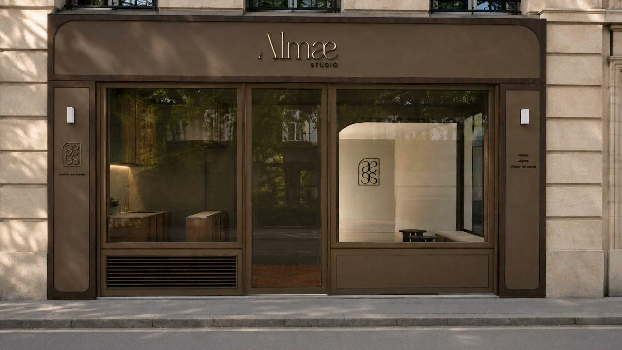 Le studio Almaé, machine de Lagree sous la lumière naturelle